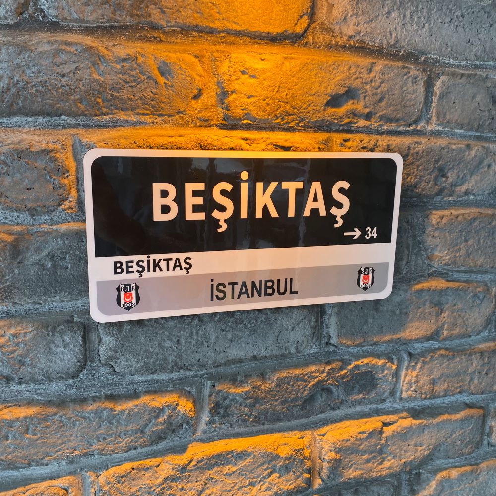 Beşiktaş Lisanlı Plaka