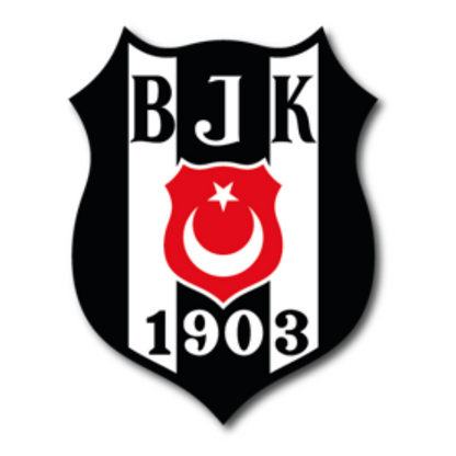 Beşiktaş Lisanlı Canvas Logo Özel Kesim Bardak Altlığı